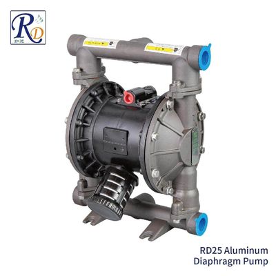1'' Aluminum Alloy Double Diaphragm Pump With Santoprene Membranes