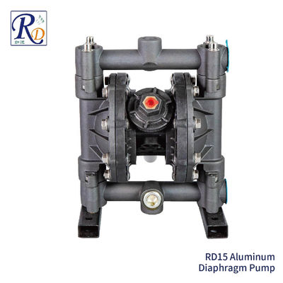 Pneumatic Aluminum Diaphragm Pump Replacement 1/2" Low Flow Low Pressure