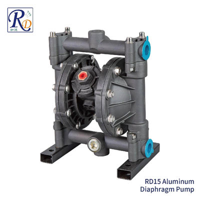 Pneumatic Aluminum Diaphragm Pump Replacement 1/2" Low Flow Low Pressure