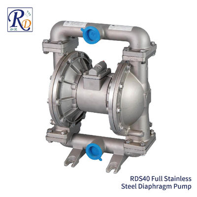 Pneumatic Full Stainless Steel Air Diaphragm Pump Atex Fuel Transfer 1-1/2 Inch
